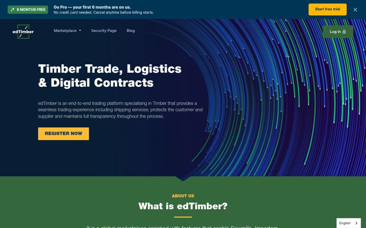 Screenshot of ed-timber.com