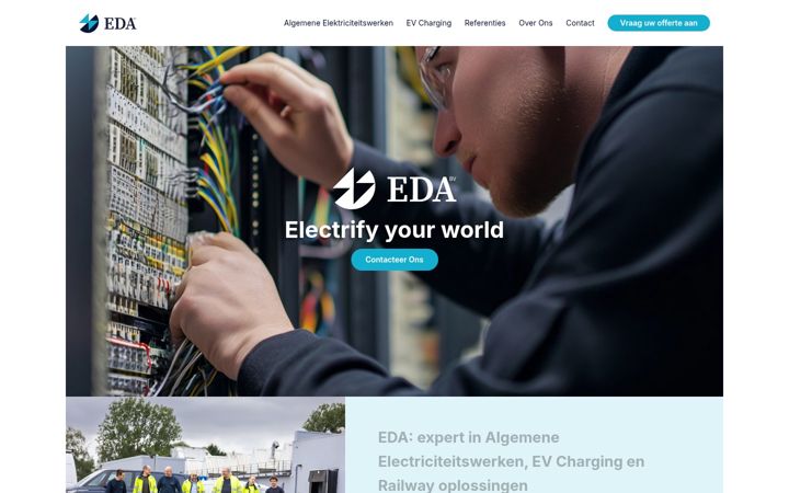 Screenshot of edabv.be