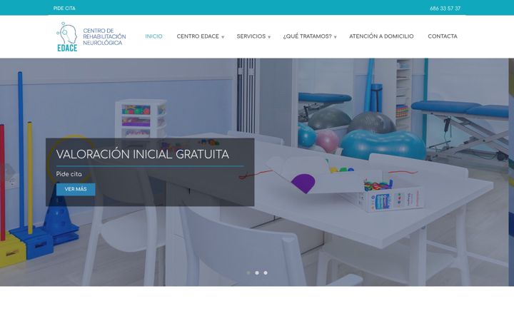 Screenshot of edace.es
