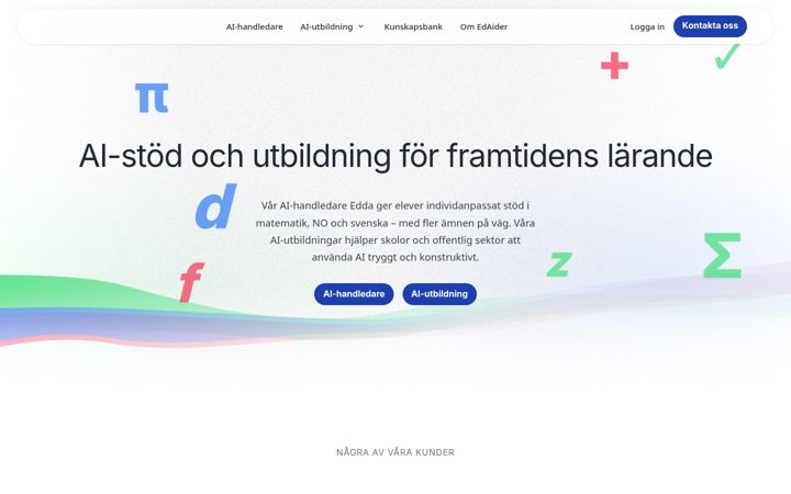 Screenshot of edaider.com