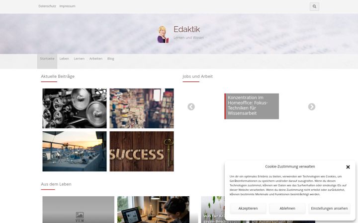 Screenshot of edaktik.de