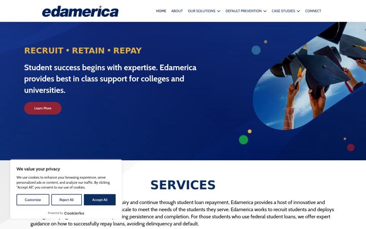 Screenshot of edamerica.net
