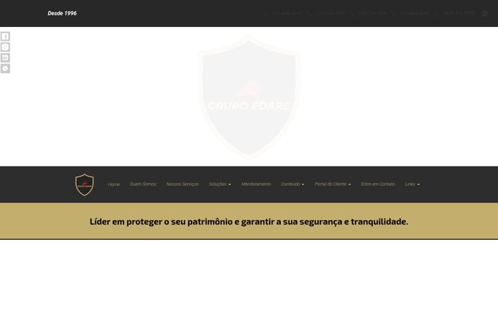 Capture d'écran de edare.com.br