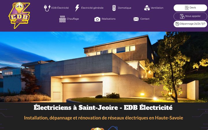 Screenshot of edb-electricite.fr