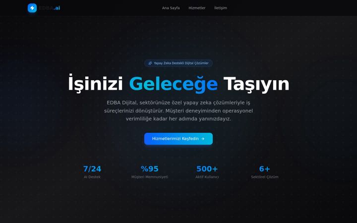 Screenshot of edba-ai.com