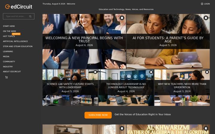 Screenshot of edcircuit.com