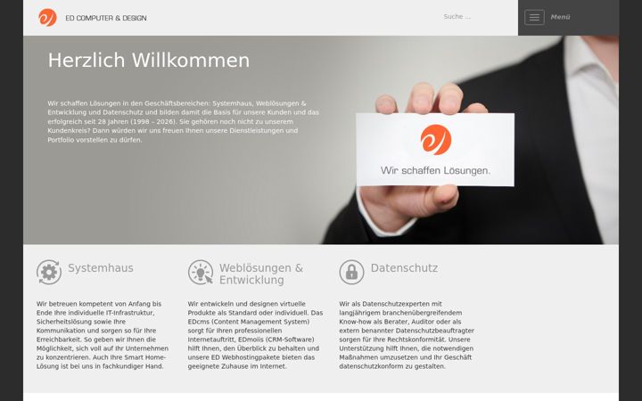 Screenshot of edcud.de