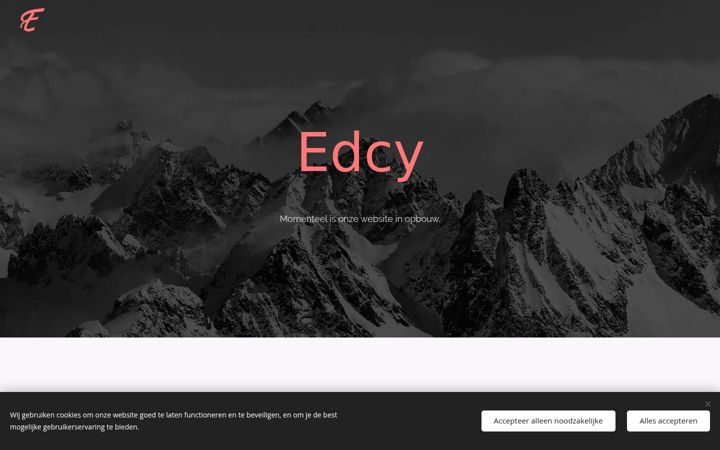 Screenshot of edcy.be