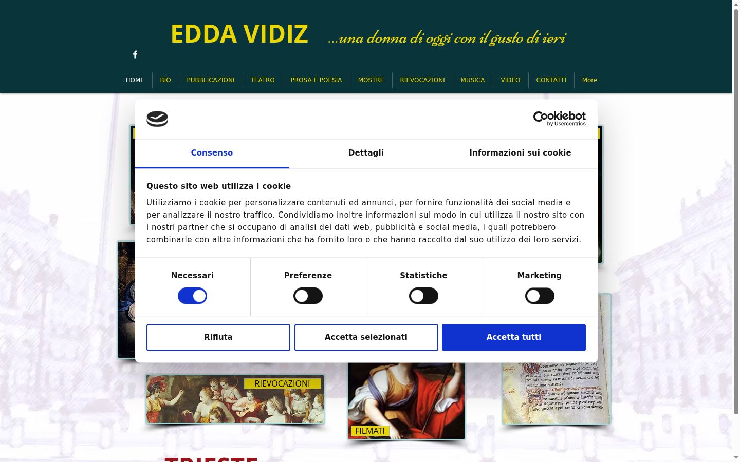 Sutikimo reklamjuostės, rodytos prieš bet kokią sąveiką, ekrano kopija