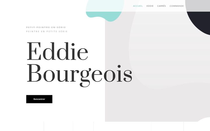 Screenshot of eddiebourgeois.fr