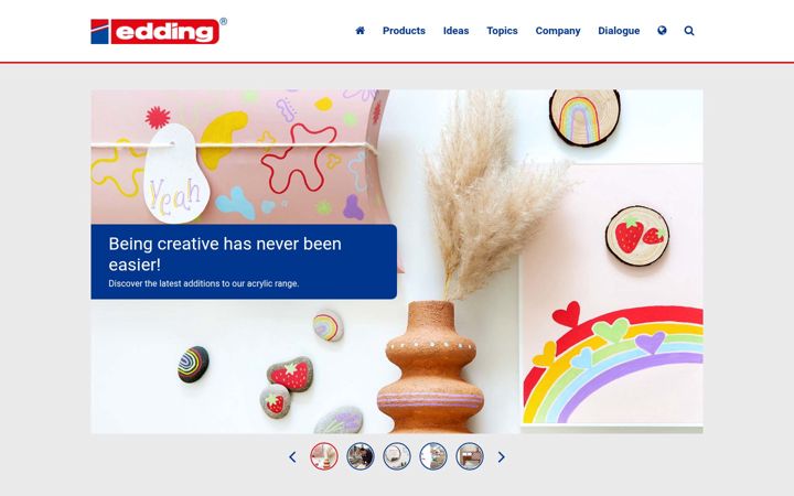 Screenshot of edding2000.com