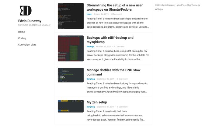 Screenshot of eddinn.net