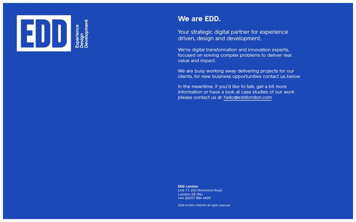 Screenshot of eddlondon.com