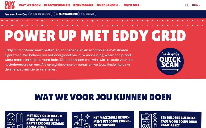 Screenshot of eddygrid.com