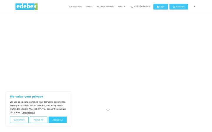 Screenshot of edebex.com