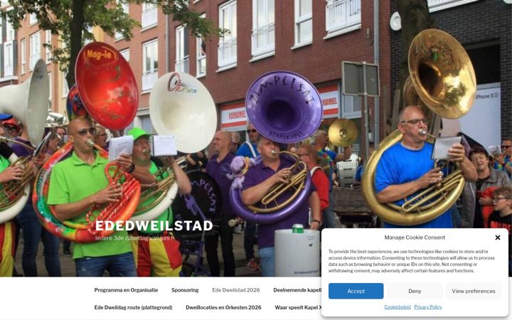 Screenshot of ededweilstad.nl
