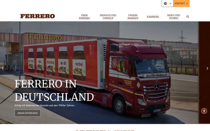 Screenshot of edeka-genuss.de
