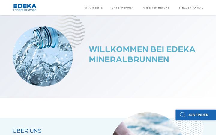 Skärmbild av edeka-mineralbrunnen.de