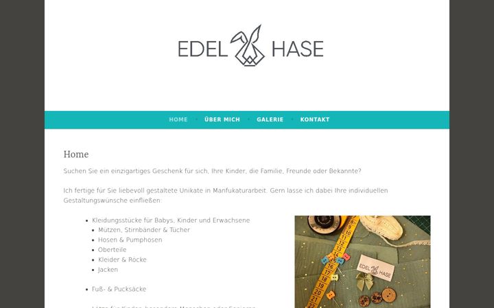 Screenshot of edel-hase.de