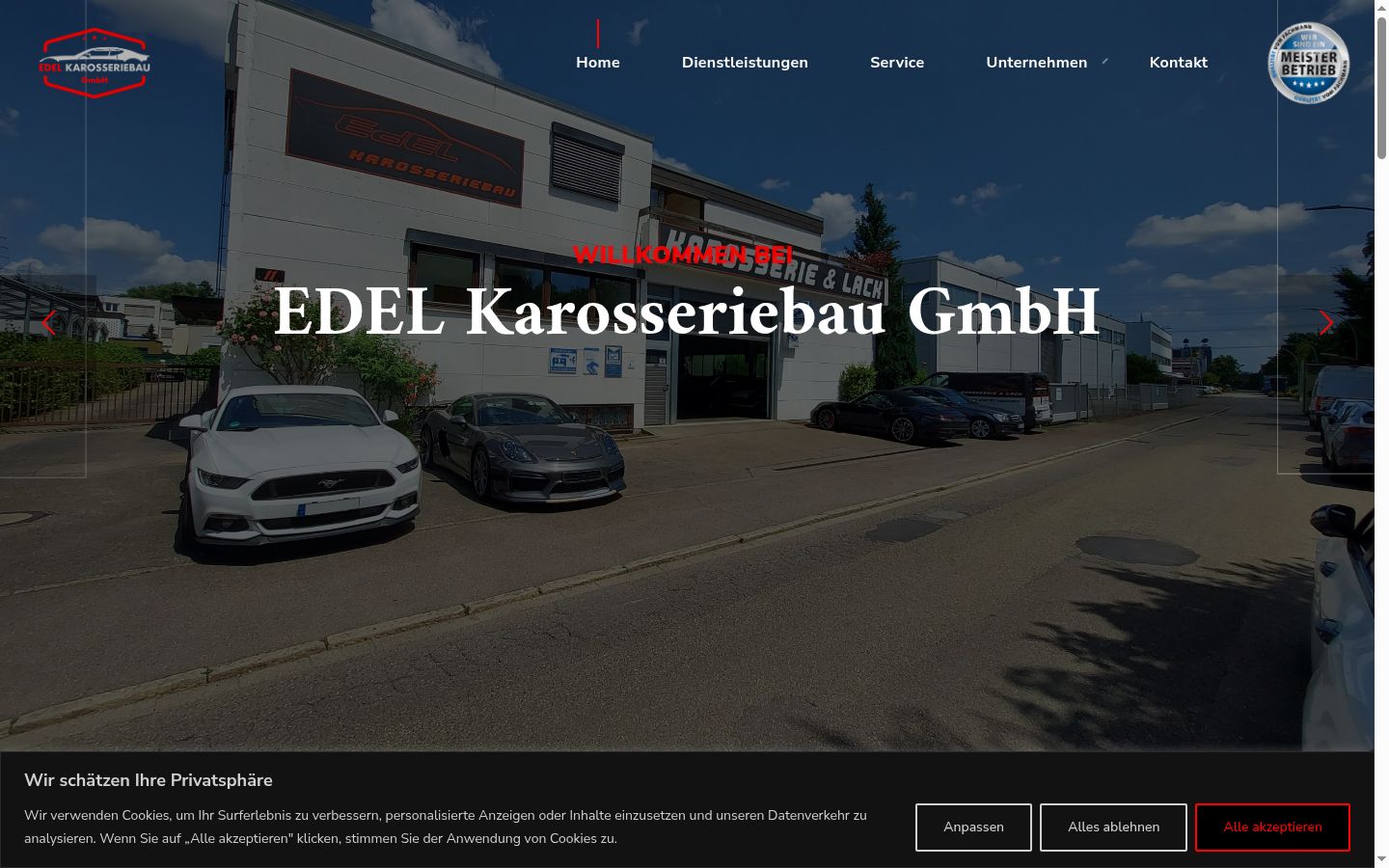 Ekrānuzņēmums ar piekrišanas baneri, kas tika rādīts pirms jebkādas mijiedarbības