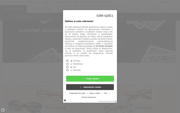 Screenshot of edel-optics.sk