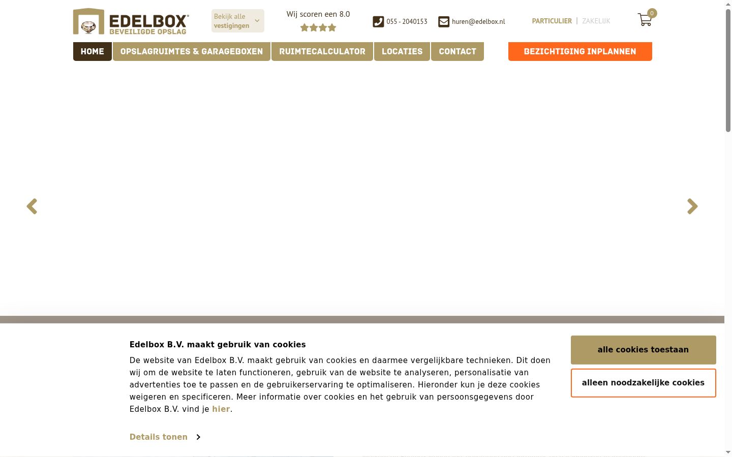 Screenshot tal-banner tal-kunsens muri qabel kwalunkwe interazzjoni