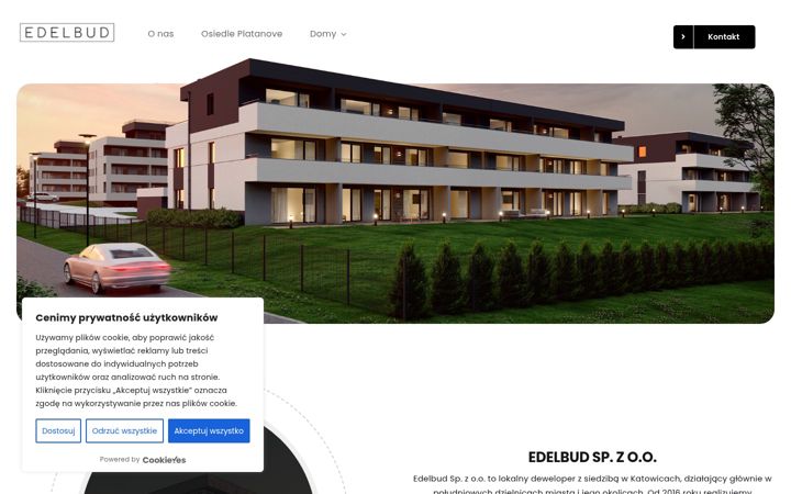 Screenshot of edelbud.pl