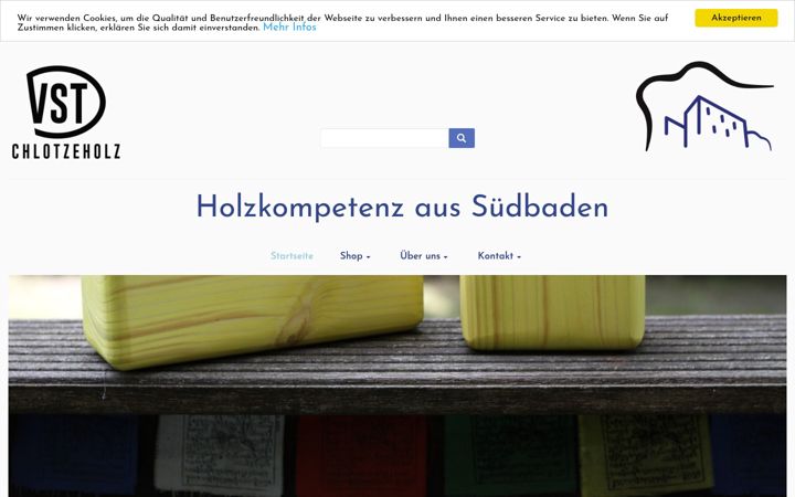 Screenshot of edelholzgalerie.de