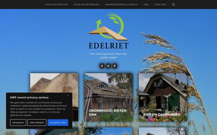 Screenshot of edelriet.eu