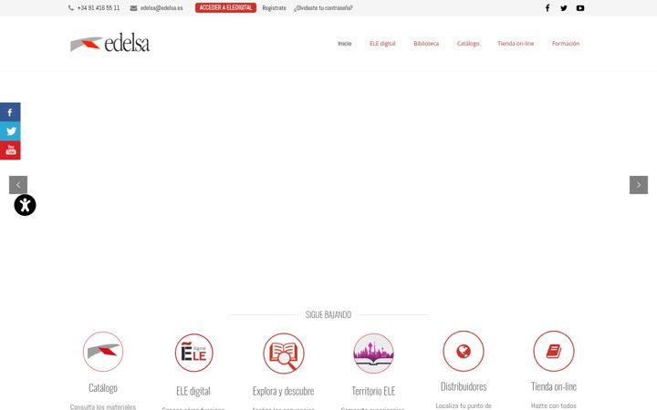 Screenshot of edelsa.es