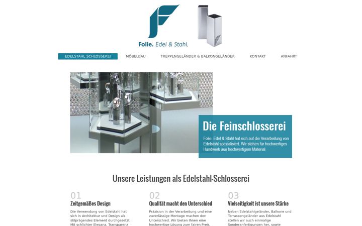 Screenshot of edelundstahl.at