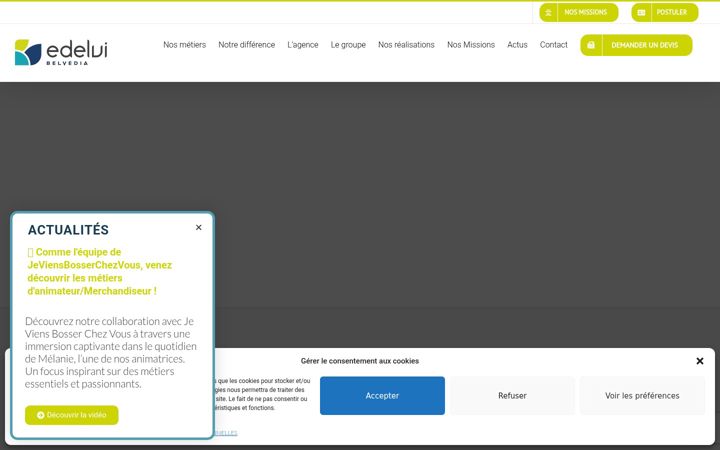 Screenshot of edelvi.fr