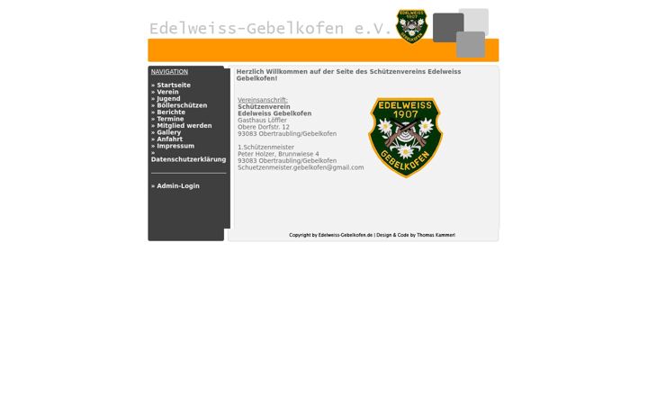 Screenshot of edelweiss-gebelkofen.de