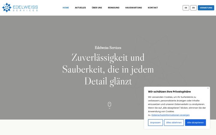Screenshot of edelweiss-services.ch