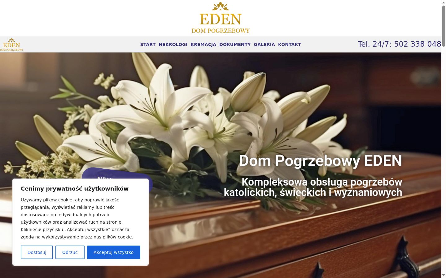 Screenshot tal-banner tal-kunsens muri qabel kwalunkwe interazzjoni