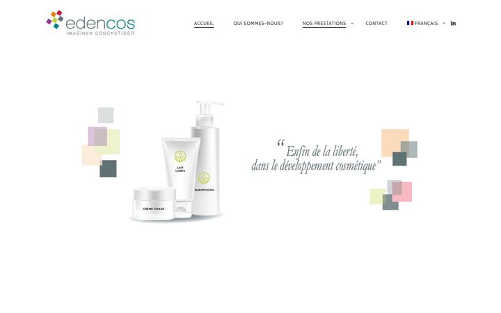 Screenshot of edencos.fr