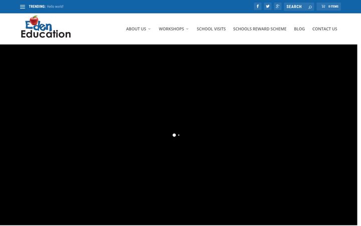 Screenshot of edeneducationcentre.org