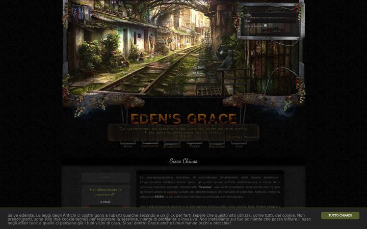 Screenshot of edensgracegdr.altervista.org