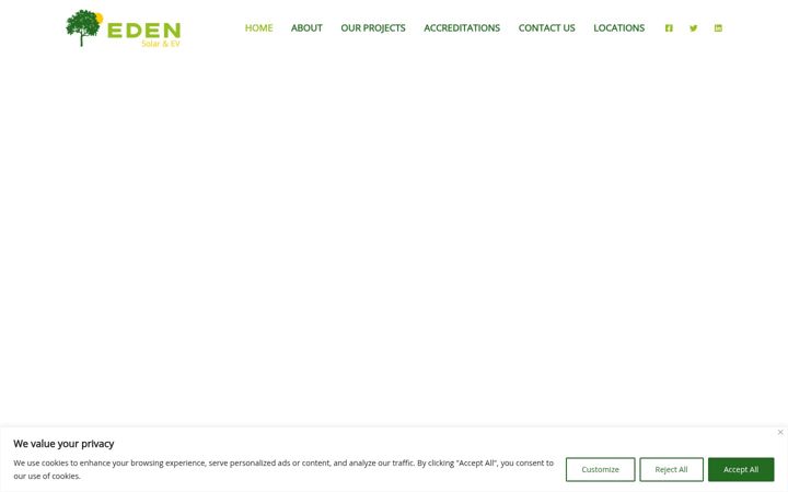 Screenshot of edensolar.uk