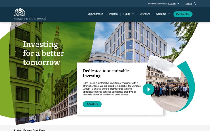 Screenshot of edentreeim.com