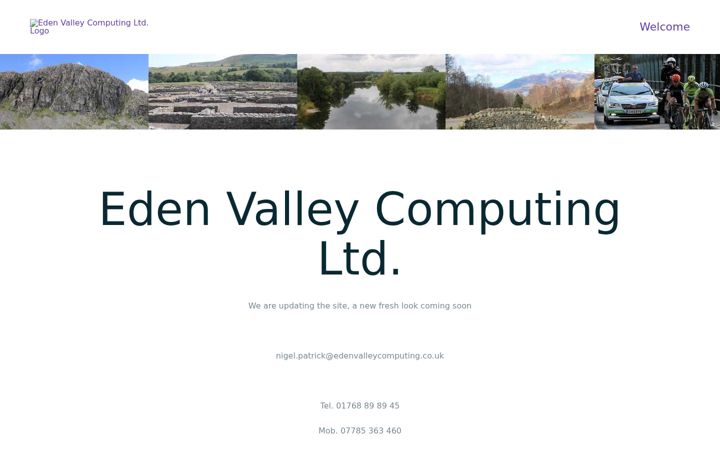 Screenshot of edenvalleycomputing.co.uk
