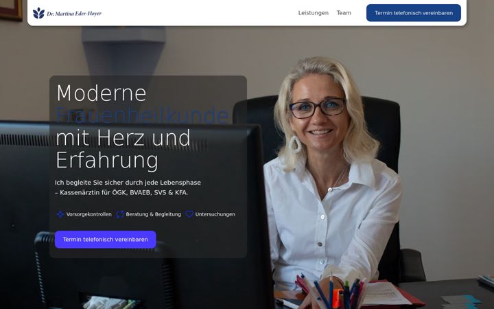 Screenshot of eder-hoyer.at