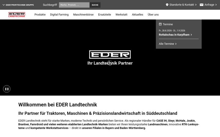 Képernyőkép: eder-landtechnik.de
