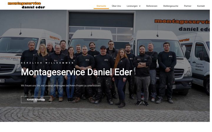 Screenshot of eder-montageservice.de
