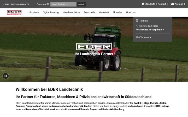 Screenshot of eder-stapler.de