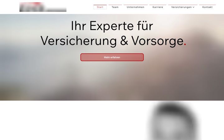 Screenshot of eder-versicherung.de