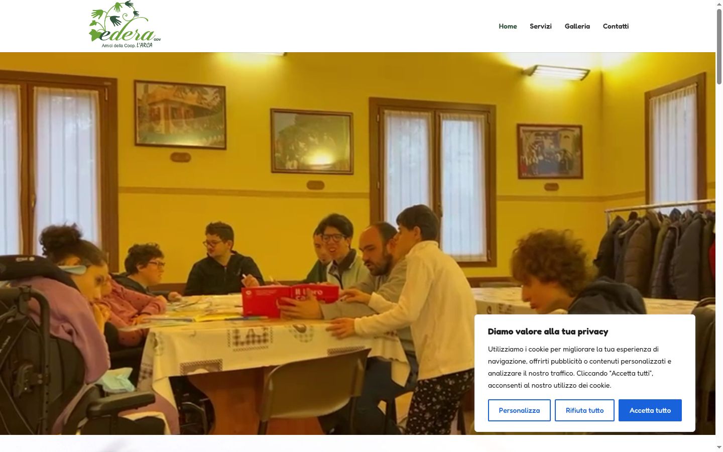 Sutikimo reklamjuostės, rodytos prieš bet kokią sąveiką, ekrano kopija