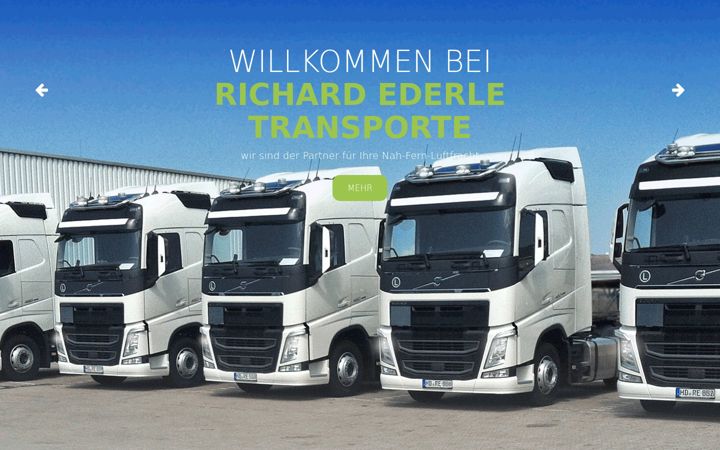Screenshot of ederletransporte.de