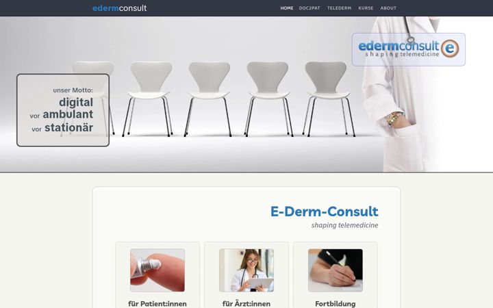 Screenshot of edermconsult.com