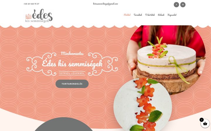 Skjermbilde av edeskissemmisegek.hu